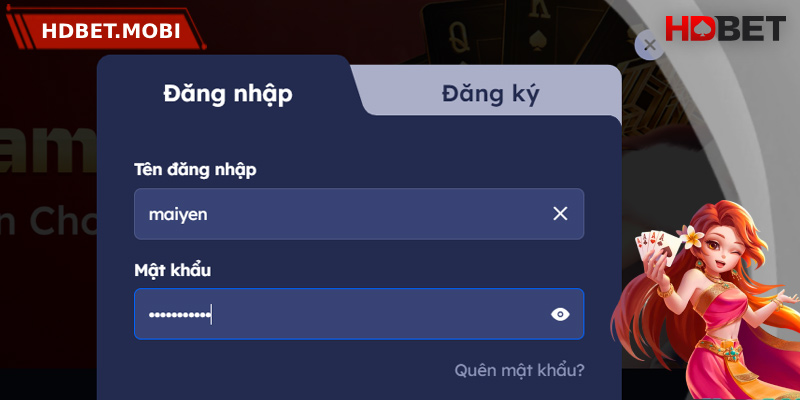 Giải đáp thắc mắc thường gặp trong quá trình đăng nhập HDBET